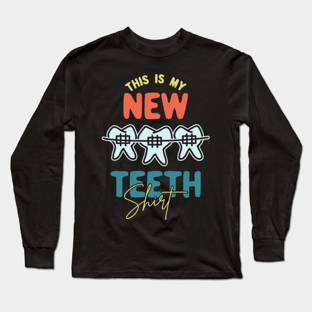 Funny Dental, Funny Dentist Long Sleeve T-Shirt by maxdax